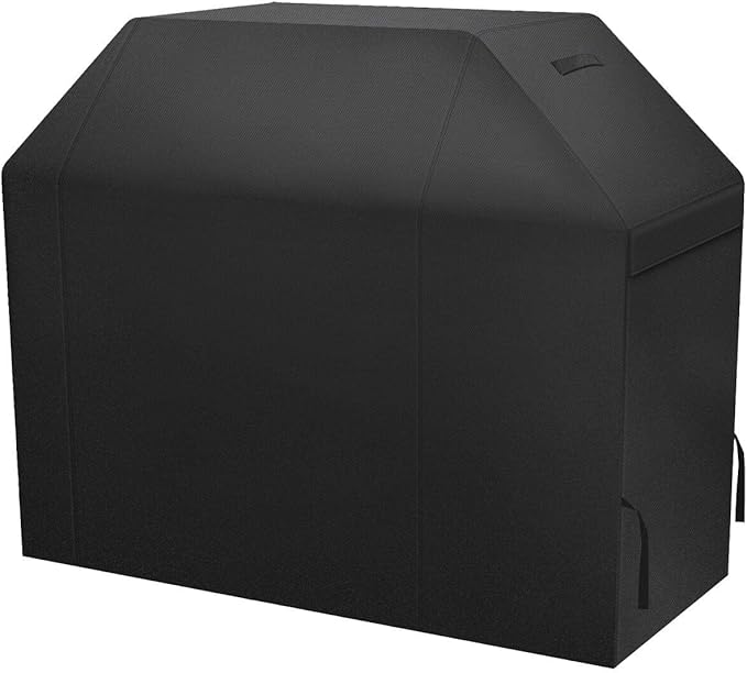 NEXCOVER Grill Cover - Heavy Duty BBQ Cover, 50 inch Waterproof Barbecue Cover, Weather Resistant, Fade Resistant, Rip-Proof, Anti-UV, Gas Grill Cover for Weber, Char Broil, Nexgrill Grills, Black