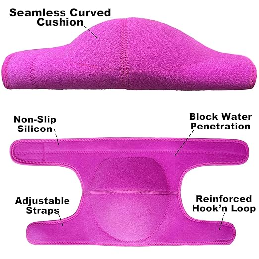 Garden Knee Pads for Women Men, Extra Thick Knee Padding for Gardeners Cleaners Carpenters, Waterproof Kneeling Cushion for Concrete Flooring Work, Comfortable & Lightweight, Pink M (1Pair)