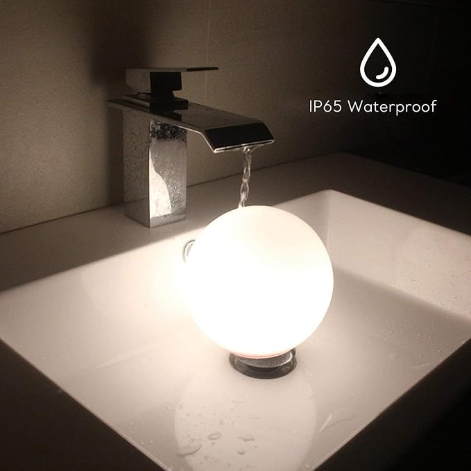 16-Inch LED Ball Light & 10-Inch Globe Light