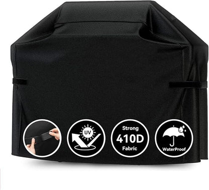 57 Inch Grill Cover for Outdoor Grill, Heavy Duty Waterproof BBQ Cover, Fade Resistant & Tear Resistant Gas Grill Cover
