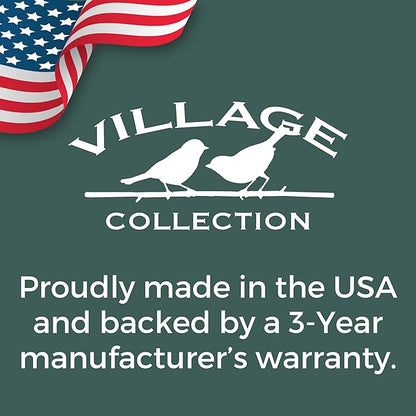 North States Village Collection - Antique Store Birdfeeder for Outdoors, Holds 6.5 Lbs of Seed in Green