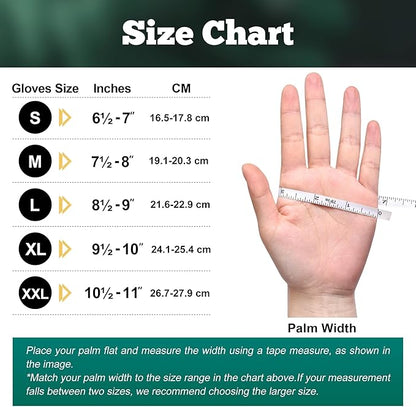 TitanFlex Heavy Duty Industrial Nitrile Gloves with Raised Diamond Texture, 8-mil, Latex Free (Green/Dark Green/Yellow)