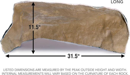 Deckorators 31 in. x 23-1/2 in. x 11-1/2 in. Tan Long Landscape Rock