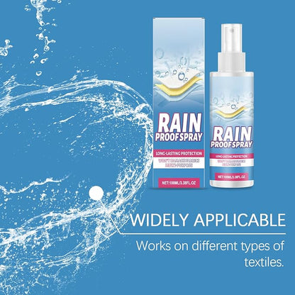 TBTFW Waterproofing Spray, Water Repellent Spray for Clothes, Long-Lasting Water Repellent Protection, Suitable for Sports Equipment, Outdoor Clothing, Shoes(3.38 Oz)