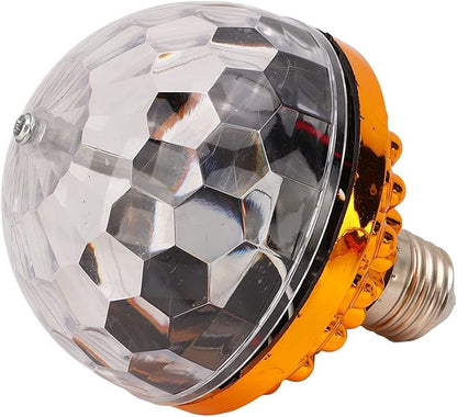 Garosa Color Rotating Bulb E27 RGB Color Changing Party LED Bulbs for Indoor Outdoor Parties, Photography US Plug 110‑240V