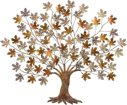 Regal Art & Gift Tree of Life Bronze Metal Wall Décor for Home - Large Wall Hanging Decorative Accent | Indoor Outdoor Metal Wall Art | Weather Resistant Sculpture for Living Room, Patio or Garden