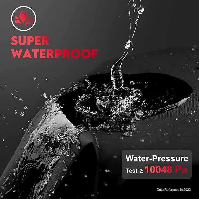 Zettum Patio Chair Cover - 600D Outdoor Chair Cover Waterproof & Heavy Duty, Lawn Lounge Deep Seat Furniture Cover for Swivel Chair, Wicker Chair, Rocking Chair, Single Sofa Chair - 38 x 31 x 31 Inch