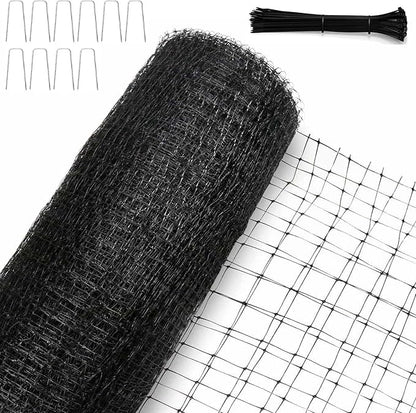 KLEWEE Bird Netting, 13 x 50 FT Heavy Duty Garden Netting for Protect Fruit Trees, Plants and Vegetables from Birds, Deer, Squirrels and Other Animals