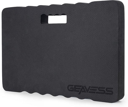 1.5" Extra Thick Garden Kneeling Pad, Comfortable Foam Knee Pad with Handle, Durable Supportive Knee Cushion for Gardening, Yard Work, Car Repairing, Workshop, Baby Bathing, 17.5"x11", Black