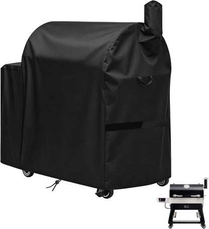 Waterproof Grill Cover for Recteq Flagship 1100/1600, RT-1250, RT-700 and RT-680 Wood Pellet Grills, Heavy Duty Premium Fade Resistant Outdoor (56" W x 30" D x 48" H)