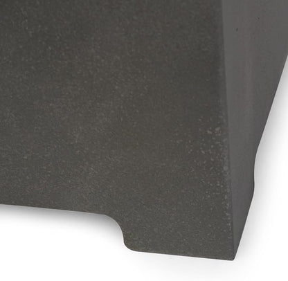 Wellington Outdoor Tank Holder Side Table - Concrete Finish