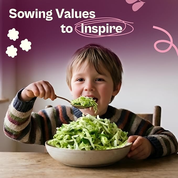 SVI 1000 Golden Acre Cabbage Seeds (Brassica Oleracea) - Green Cabbage, Fast-Growing Heirloom Seed, Non GMO - Great Vegetable Seeds in Seed Packets for Outdoors, Vegetable Garden Beds