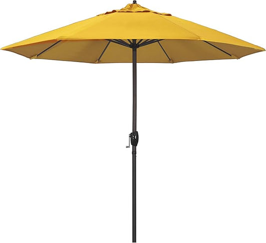 California Umbrella 9' Rd Sunbrella Aluminum Patio Umbrella