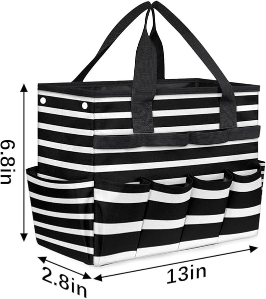 Garden Tool Bag Garden Tool Storage Bag with Pockets Handle Portable Garden Tote Bags for Women Men