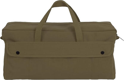 Rothco Canvas Jumbo Mechanic Tool Bag - Heavy-Duty Organization for Gear and Equipment