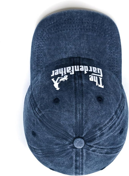 Gardening Gifts for Men, Gardening Hat for Gardeners Men, Adjustable Washed Cotton Baseball Cap
