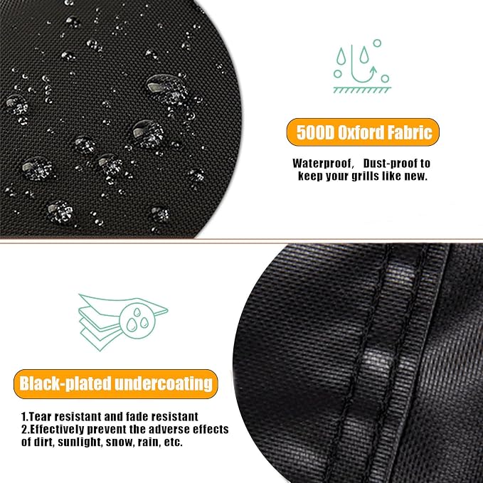 Smoker Cover Fit for Smokehouse Little Chief Front Load Smoker, Heavy Duty Waterproof Outdoor Grill Electric Smoker Covers-12 D x 12" W x 25" H