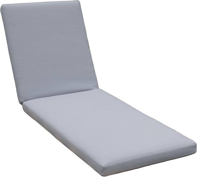 Tommy Bahama Chaise Cushion, 23" X 75" X 2.5", Bamboo Bay Cloud