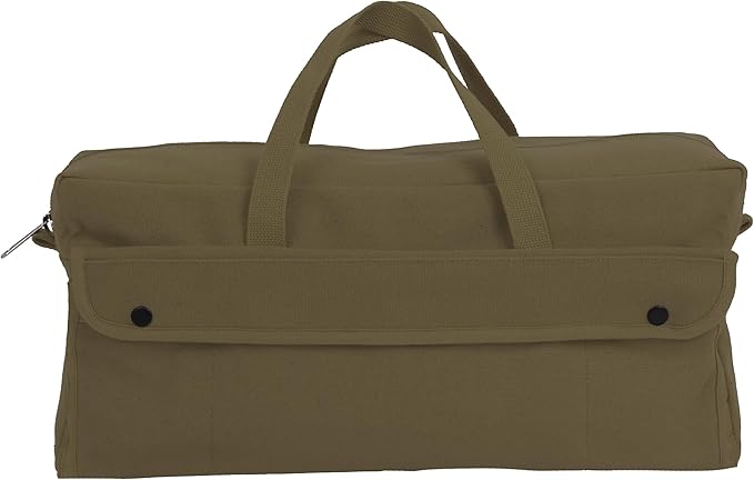Rothco Canvas Jumbo Mechanic Tool Bag - Heavy-Duty Organization for Gear and Equipment