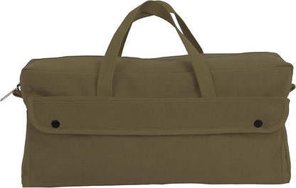 Rothco Canvas Jumbo Mechanic Tool Bag - Heavy-Duty Organization for Gear and Equipment