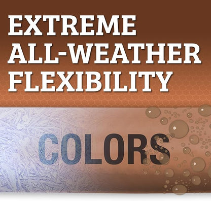 Flexzilla Colors Garden Hose 5/8 in. x 75 ft., Lightweight All-Weather Water Hose, Durable and Flexible, Leak-Free Connections, Red Clay