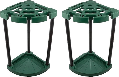Tool Organizer 2-Pack - Garage Storage Rack - Organize Up to 48 Yard Tools - Corner Rack for Home or Shed - Easy to Assemble Utility Racks by Stalwart