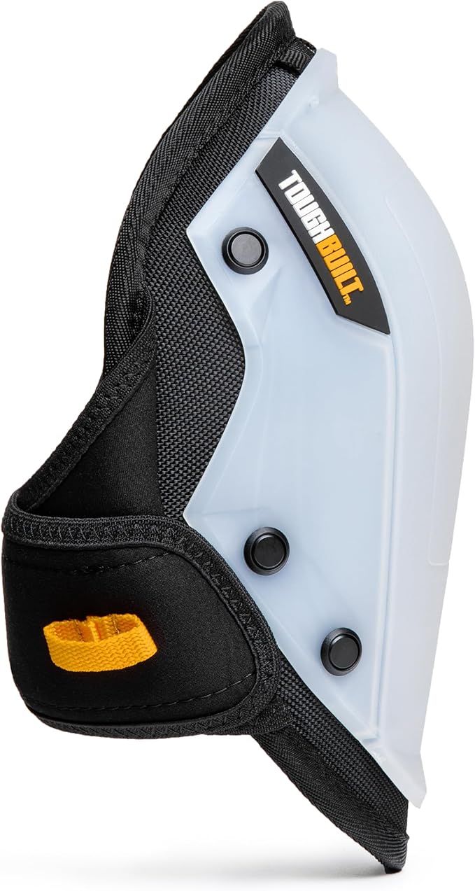 ToughBuilt – GelFit Non-Marring Knee Pads, Professional Gel Cushion Kneepads with EVA Foam Comfort Layer, Smooth Non-Scratch Shell, Adjustable Straps, and Heavy-Duty Jobsite Protection (TBL-KP-G203-R)