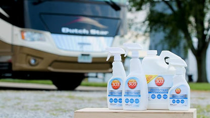303 Aerospace Protectant for Vinyl, Plastic & Rubber, 10 oz | Provides UV protection while helping prevent fading, cracking, and discoloration.