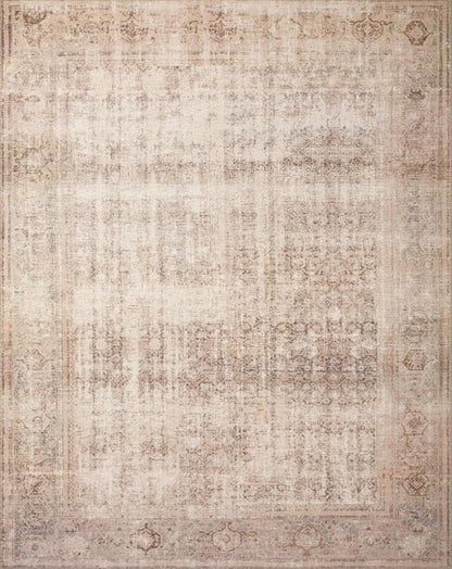 Loloi Amber Lewis Georgie Collection GER-02 Ocean/Sand 2'-6" x 7'-6", .19" Pile Height, Runner Rug