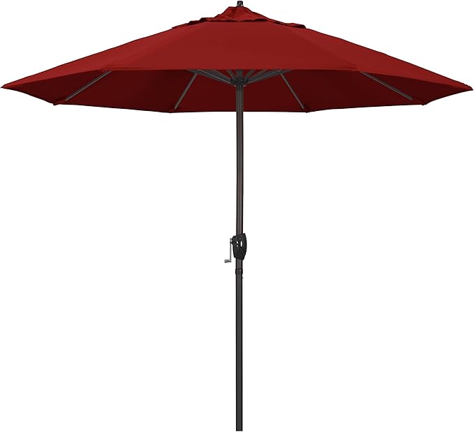 California Umbrella 9' Rd Sunbrella Aluminum Patio Umbrella