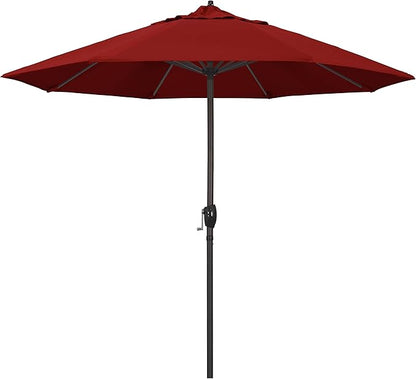 California Umbrella 9' Rd Sunbrella Aluminum Patio Umbrella