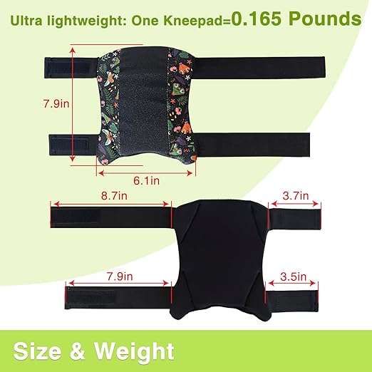 5 Pack Garden Knee Pads for Women, Lightweight Waterproof KneePads for Gardening, Anti Slip Leather Foam Padding Kneeling Pads for Flooring and Carpet Cleaning, House work, Gardening Maintain, Knee Protector, Butterfly