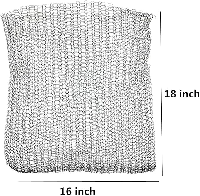 Root Gallon Gopher 304 Stainless Wire Speed Baskets,Garden Net Plant Root Protection Anti Gopher Baskets Plant Root Protector Gopher Baskets for Burrowing Animal (5 Gallon X 3PCS)