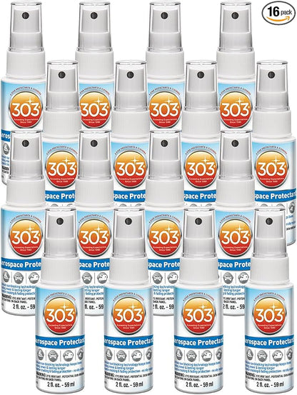 303 Products Aerospace Protectant – UV Protection – Repels Dust, Dirt, & Staining – Smooth Matte Finish – Restores Like-New Appearance – 2 Fl. Oz. (30302-16PK)