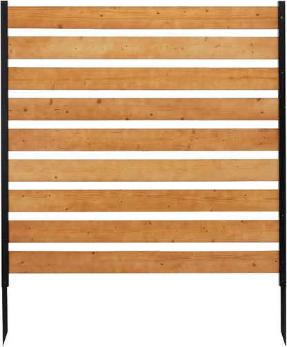 48x48 Inch Wood Privacy Fence Screen, Wooden Fence Panels for Outdoor Yard Trash Cans, AC Unit, Swimming Pool, Garden Yard Screen Windproof Enclosure(1 Panels)