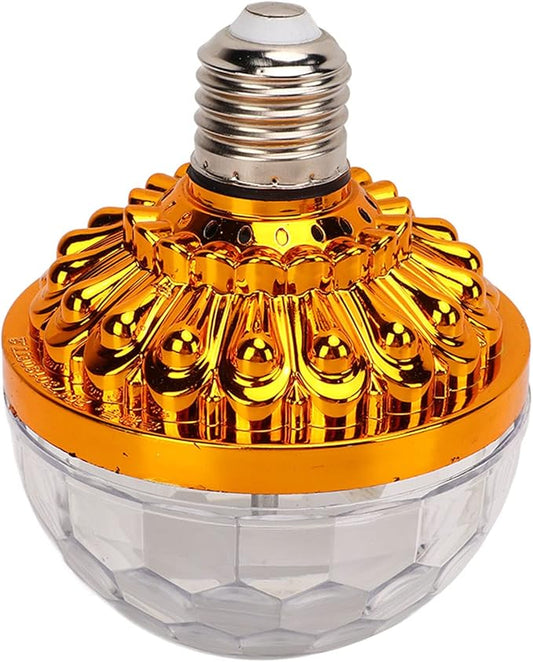 Garosa Color Rotating Bulb E27 RGB Color Changing Party LED Bulbs for Indoor Outdoor Parties, Photography US Plug 110‑240V