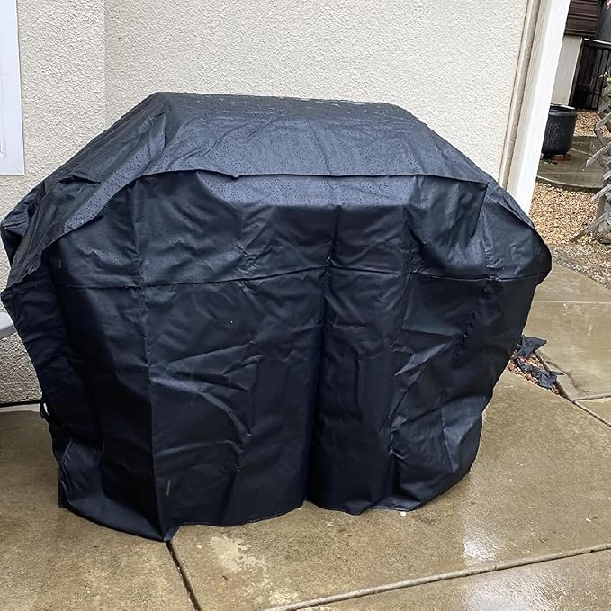 Grill Cover for Charbroil 28" Performance Series Propane Gas Griddle with Cart 2 Burner Flat Top Grill, Heavy Duty Waterproof Cover, Outdoor BBQ Grilling Cover
