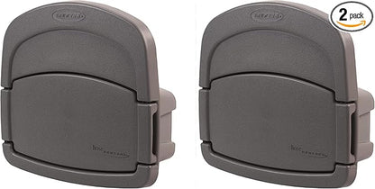 Suncast DHH150ST Deluxe Hangout Hose Hanger, Stoney (Pack of 2)