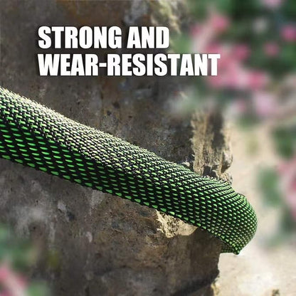 Garden Hose 10FT, Heavy Duty Water Hose with Aluminum Fittings, Puncture Proof All-weather, Ultra-Lightweight and Flexible, Watering and Cleaning for Outdoor, Lawn