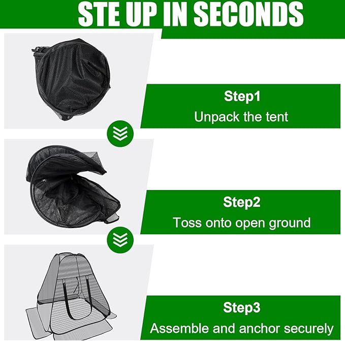 RGQSUN 2 Pack Pop-up Garden Netting Covers,28×28×32in Pest Guard Plant Covers with Zip Entry and Stakes,Fine Mesh Plant Tent Protect Vegetables Fruits from Animals Birds