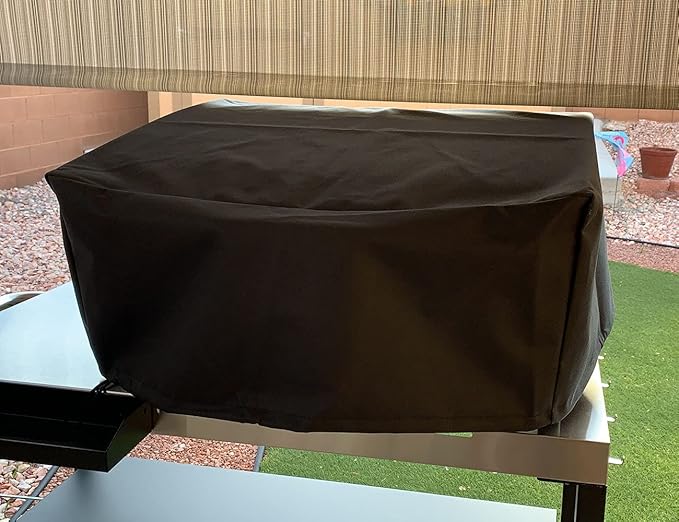 ZJYWSCH Cover for Pit Boss Portable 150 Table Top Grill 10697 75275 PB150PPS PB150PPG PB150NX PB150CS, CGG-306 Tabletop Grill Cover 24 Inch Heavy Duty Waterproof