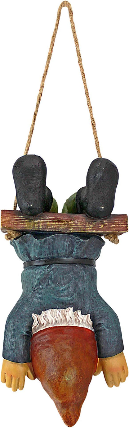 Design Toscano Alfie the Acrobat: Swinging Gnome Statue