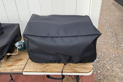 ZJYWSCH Cover for Pit Boss Portable 150 Table Top Grill 10697 75275 PB150PPS PB150PPG PB150NX PB150CS, CGG-306 Tabletop Grill Cover 24 Inch Heavy Duty Waterproof