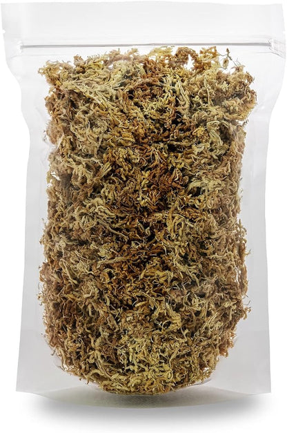 Premium Grade Sphagnum Moss by Gardenera - 10 Quart - Organic Hand Mixed New Zealand Long Fibered Sphagnum Moss Orchid - 2 Bags of 5 Quart