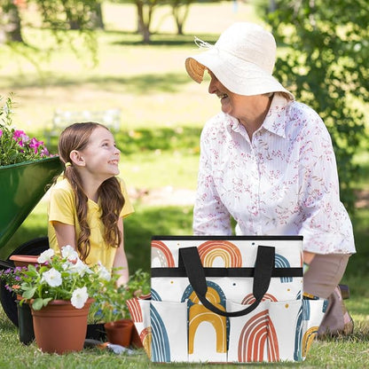 Garden Tool Bag Garden Tool Storage Bag with Pockets Handle Portable Garden Tote Bags for Women Men