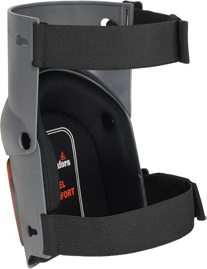 Hultafors Work Gear HT5280 Ultraflex, Articulated Gel Kneepads for Work with Thick Layered Gel Cushion, High-Density Closed-Cell Foam and Neoprene Padding, Hinged Kneepad, Quick Snap Clip, Anti-Scuff