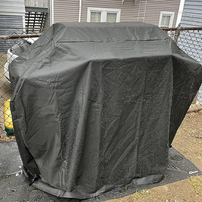 Grill Cover for Monument Grills 77352, 77352NG, Denali 405, Denali 425, 62 Inch Heavy Duty & Waterproof, Outdoor Barbecue Cover