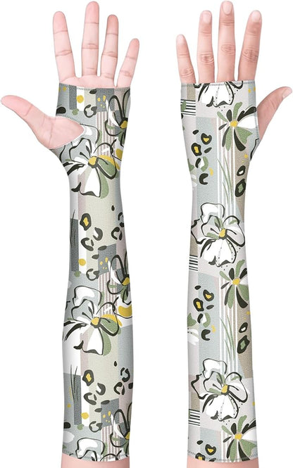 Gardening Sleeves for Women Farm Sun Protection Thorn Proof Cooling Arm Sleeves to Cover Arms for Garden Sports
