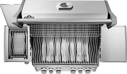 Napoleon Rogue PRO 525 Natural Gas Grill with Infrared Side Burner, Stainless Steel, Durable 5-Burner Gas Grill