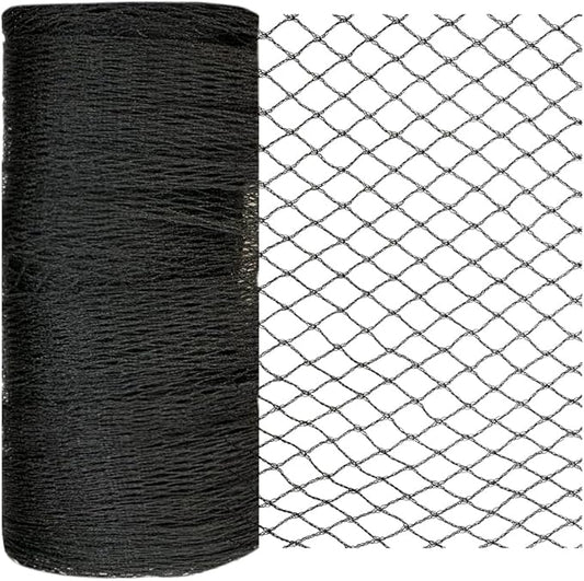 Bird Netting 30x30 Ft, 1/2In Mesh Heavy Duty Garden Netting Pest Barrier for Plants, Fruit Trees, Vegetables, Extra Strong Woven Mesh Netting, Animal Fencing Against Birds, Deer, Poultry